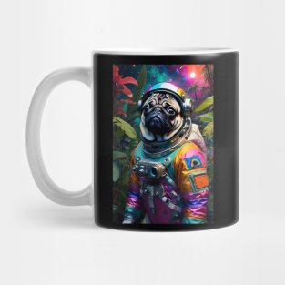 Star Gazing Puggy Mug